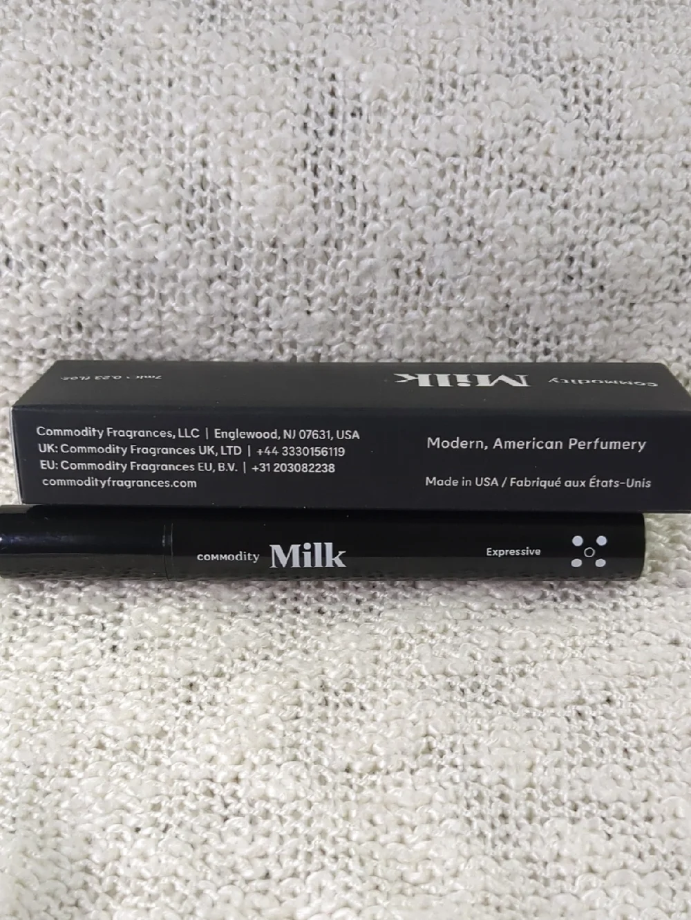 Commodity Milk in Scent Space: Expressive, 7ml/0.23fl oz